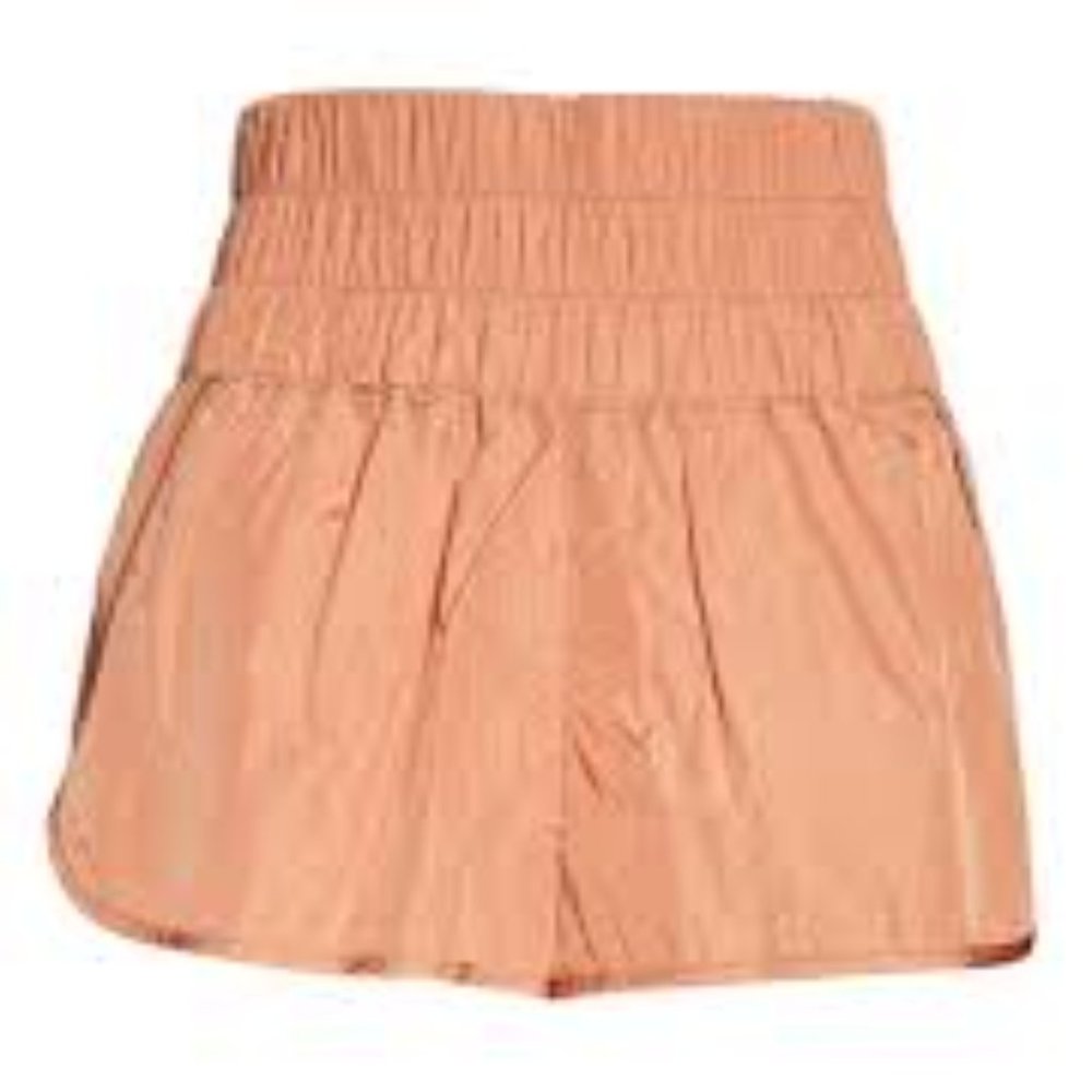 FP Movement | Free People The Way Home Shorts In Brushed Apricot - Picture 5 of 14